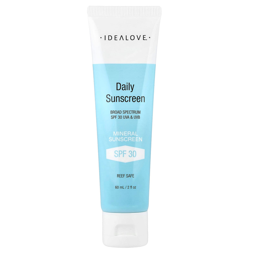 Idealove, минеральный солнцезащитный крем на каждый день, SPF 30, 60 мл