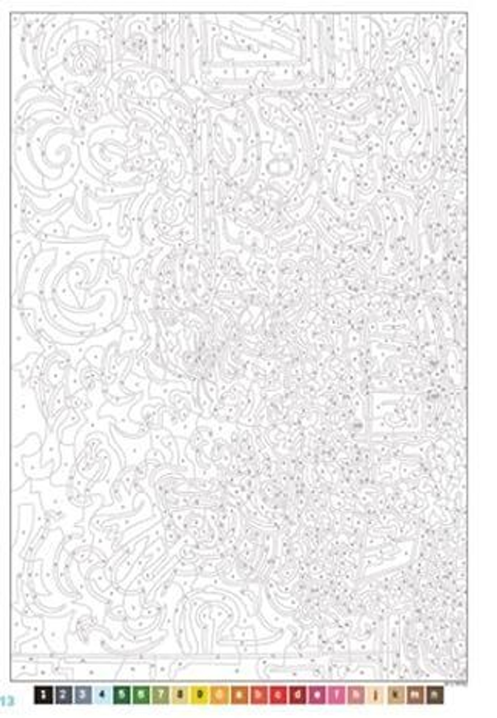 Раскраска по номерам Coloriages mysteres Disney - Mickey and friends - Микки и друзья, 128стр.