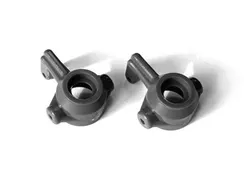 Капролоновые поворотные кулаки для Remo Hobby 1/16, черные, тюнинг (2 шт) CP-2507-BL