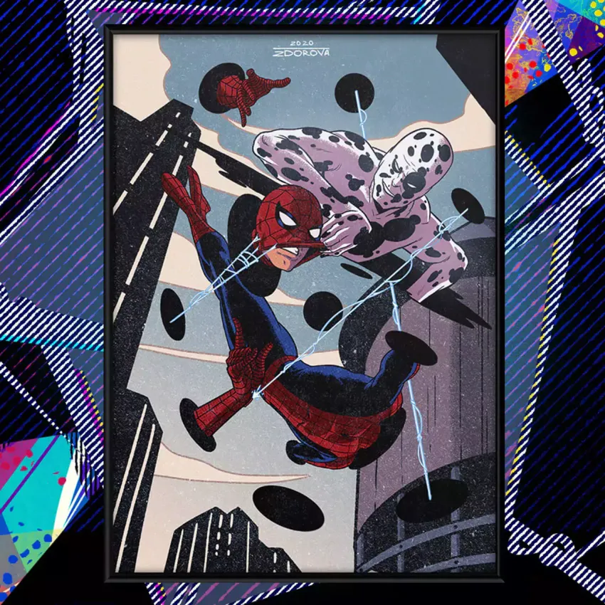 Постер "Spider-Man vs Spot"