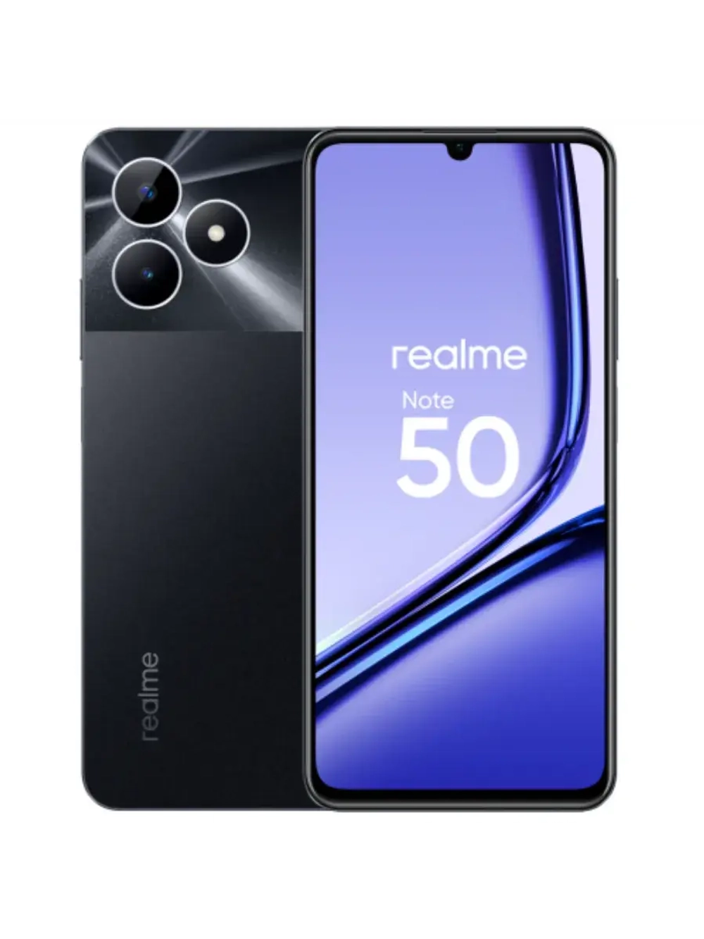 6,74" Смартфон Note 50 3/64 ГБ 2000977 BLACK