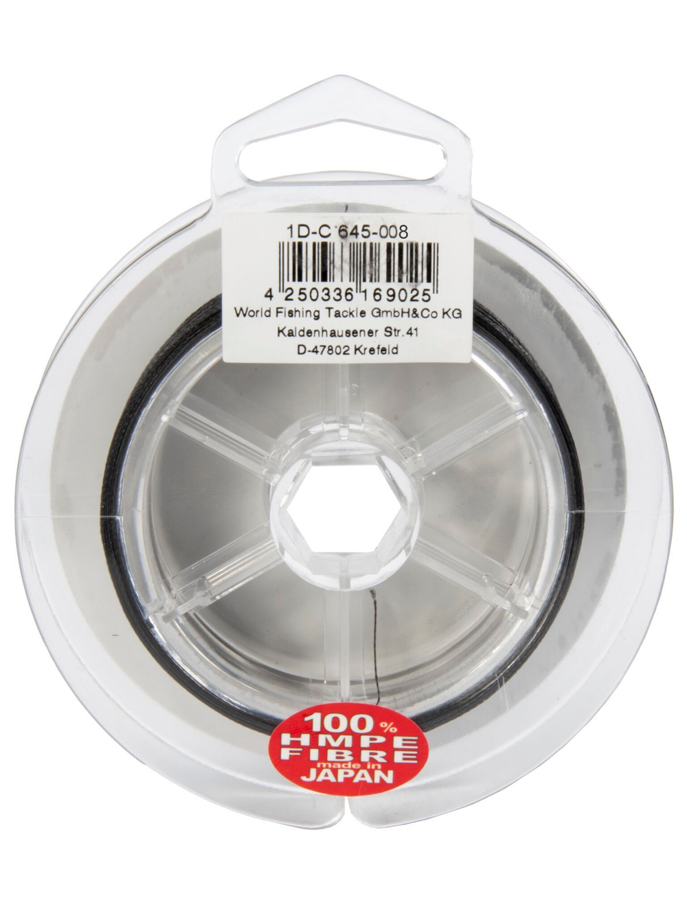 Леска плетёная WFT KG TUNGSTEN SINKING Black 150 м, 0.08 мм