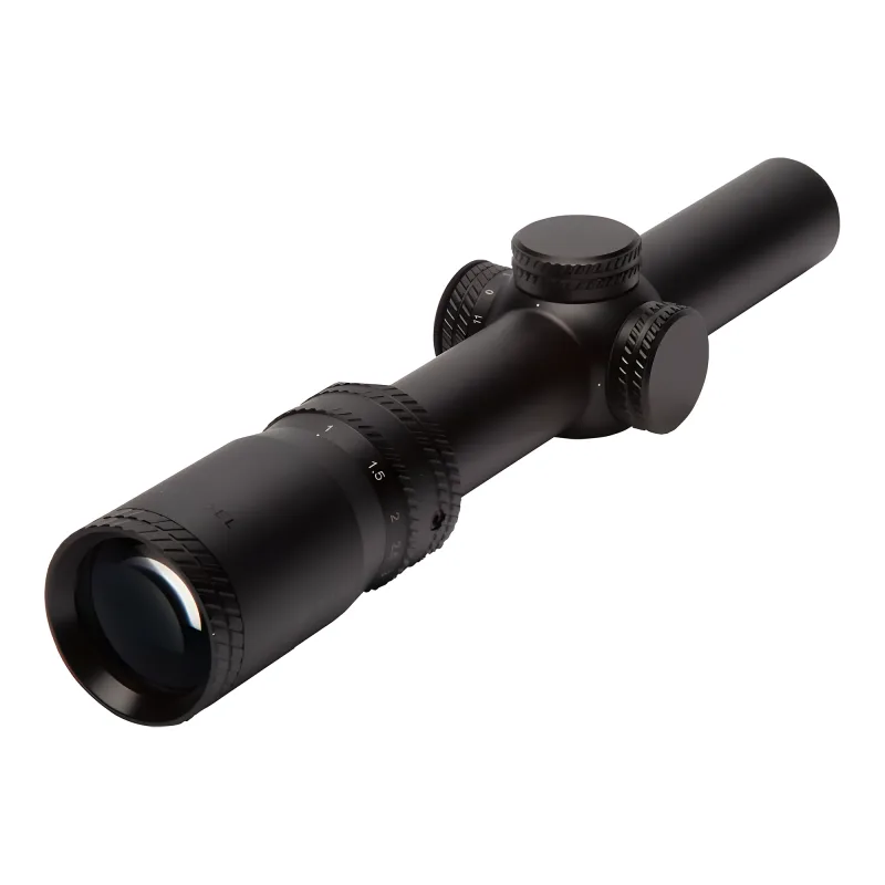 Прицел Sightmark Citadel 1-6x24, сетка HDR - вид со стороны окуляра, кольцо кратности