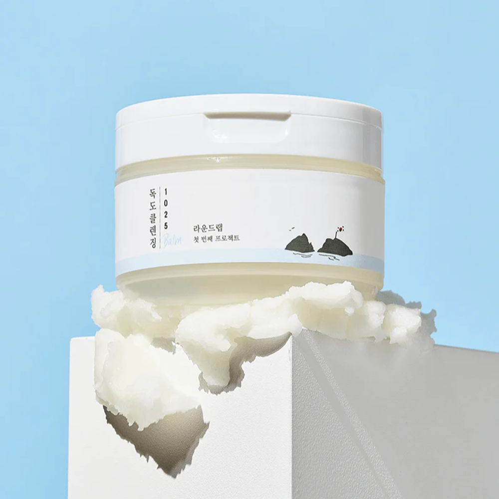 Очищающий бальзам для снятия макияжа с морской водой ROUND LAB 1025 Dokdo Cleansing Balm