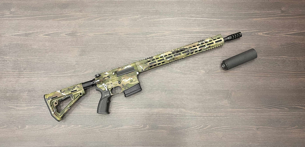 Карабин STM-308 PH cal. 308 WIN, 18", SPR, Ceracote MultiCam