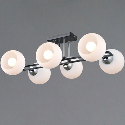 IL0791-6CSQ-25 BK CR TRENTO светильник потолочный ILLUMICO, E27х6