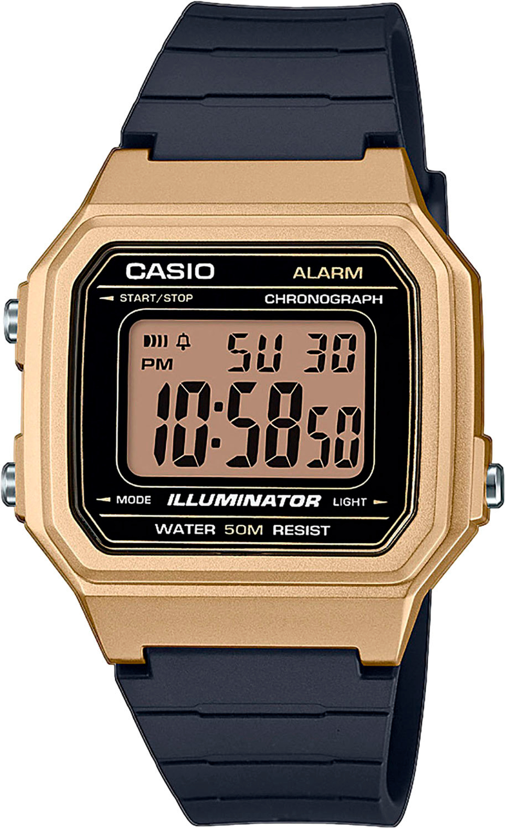 Японские наручные часы Casio Collection W-217HM-9AVEF