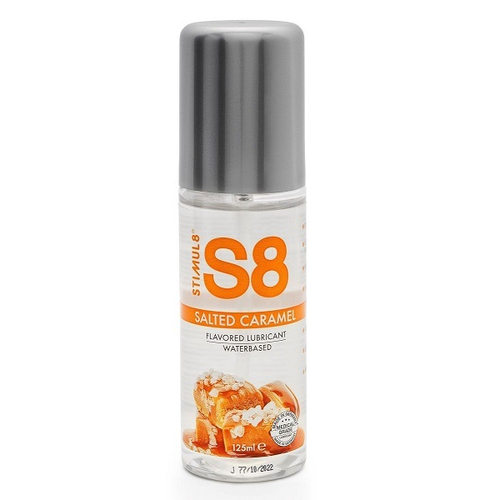 Смазка на водной основе со вкусом соленой карамели Stimul8 S8 Flavored Lube 125мл
