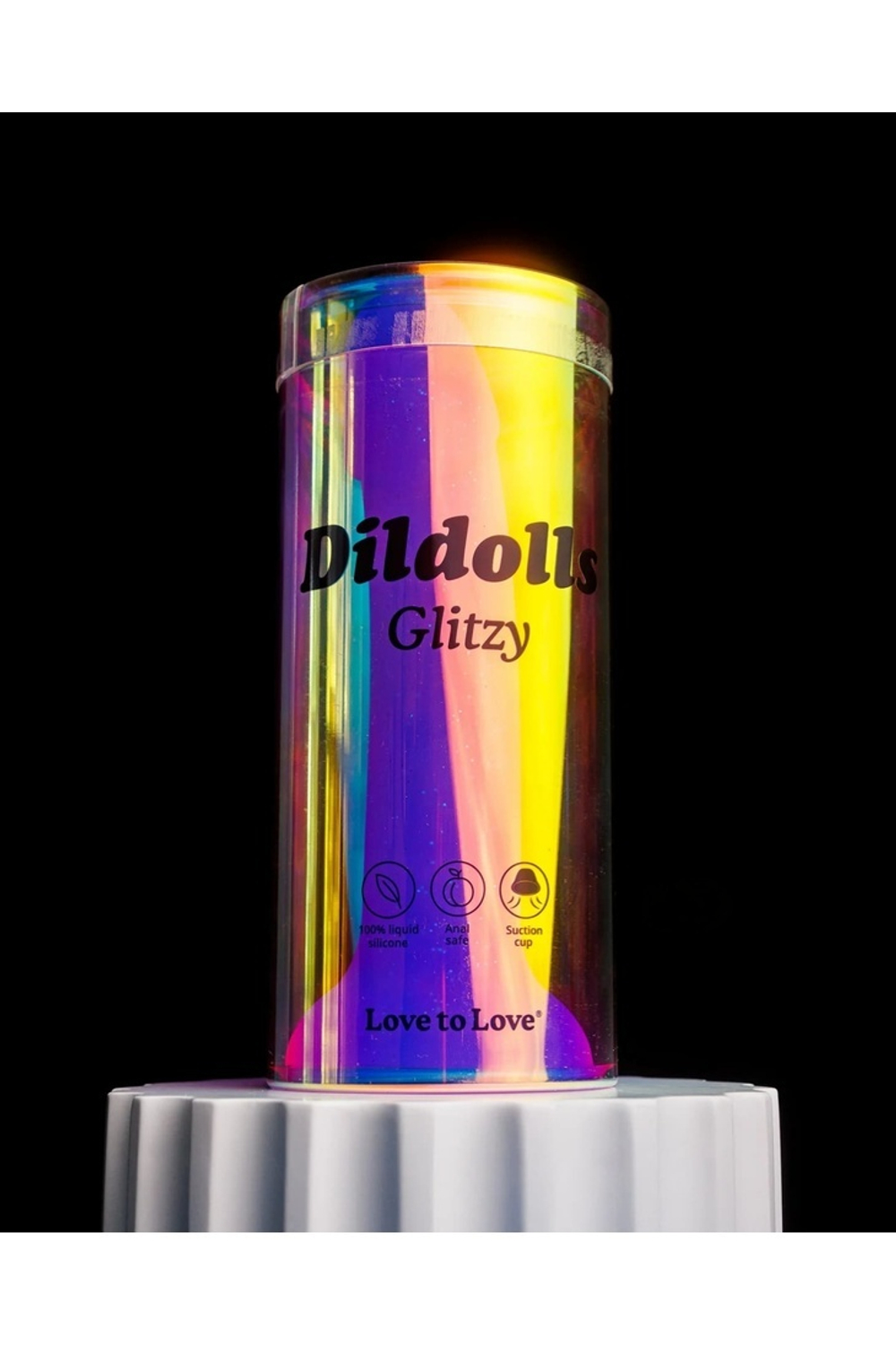 Love to Love DILDOLLS GLITZY - Фаллоимитатор L 14.8 см, ⌀ 3.5 см