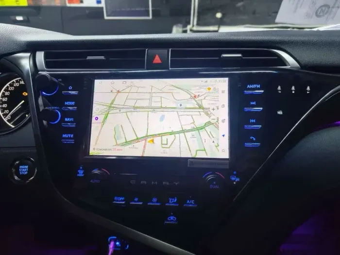 Магнитола для Toyota Camry 70 2017-2020 (c JBL и климатом на ШГУ) - Teyes CC3-2K на Android 10, Быстрая, 2K QLED, CarPlay, 4G SIM-слот