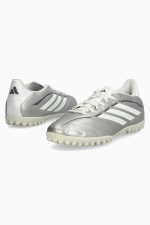 Сороконожки adidas Copa Pure 4 Club TF - серебряный