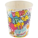 Набор бумажных стаканов "Happy Birthday" 6 шт
