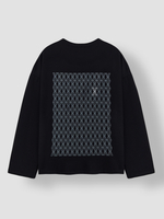 ЛОНГСЛИВ ОВЕРСАЙЗ МУЖСКОЙ PATTERN II BLACK