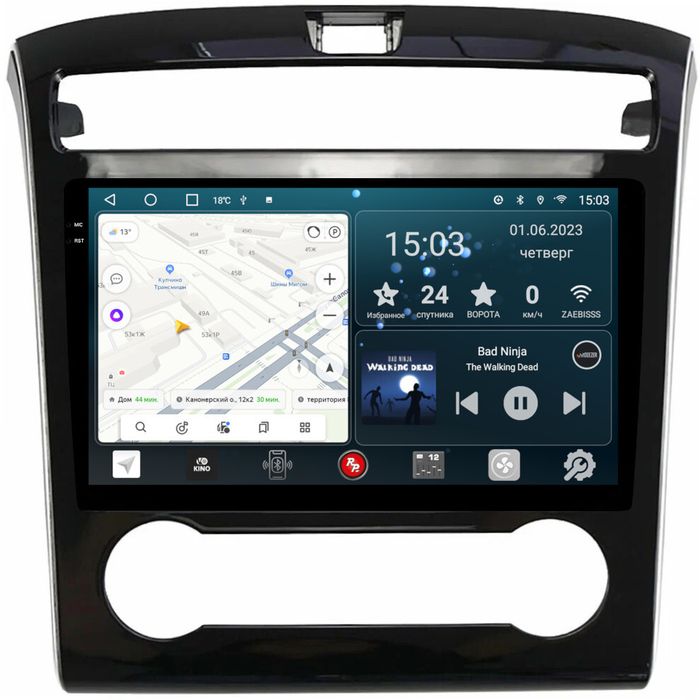 Магнитола для Hyundai Tucson 2021+ - RedPower 347 Android 10, Быстрая, QLED+2K, CarPlay, SIM-слот