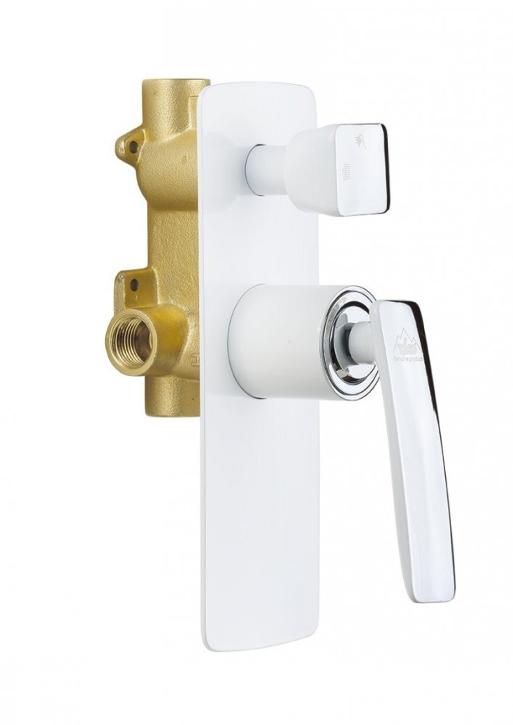 Душевой комплект Timo Helmi SX-4069/00 SM412 chrome white, 2-х режимная, белый/хром