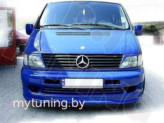 Накладка переднего бампера для Mercedes Vito W638