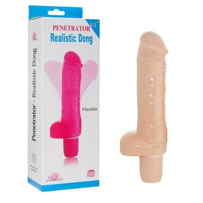 Телесный вибратор-реалистик Penetrator Realistic Dong 6.5 - 21 см. (Цвет: телесный)