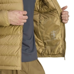 Мужская теннисная куртка Adidas Terrex Multi Light Down Climawarm - cardboard