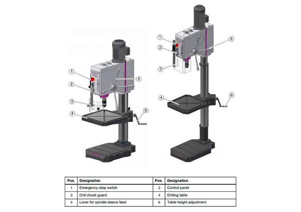 Вертикально-сверлильный станок OPTIdrill DH 26GT