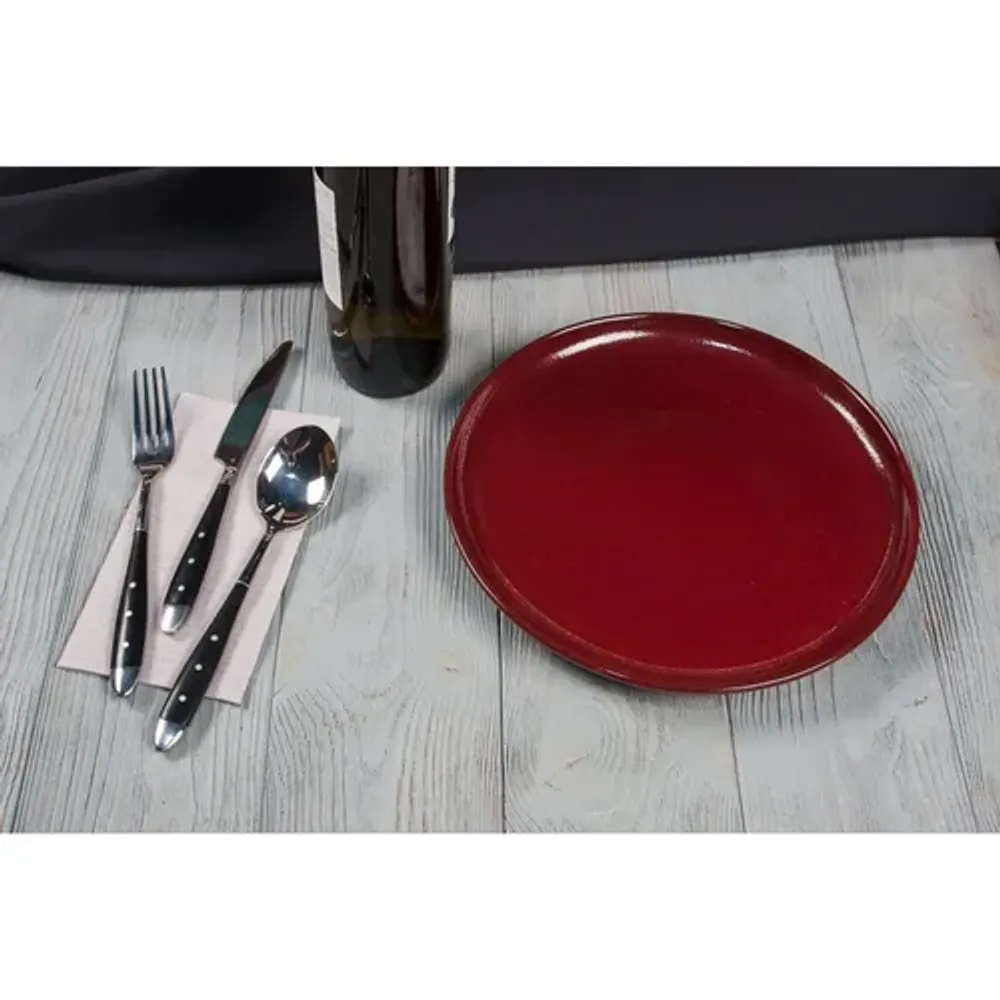 Тарелка d 26,5 см h2,5 см Evolution Dark Red P.L. Proff Cuisine [1]