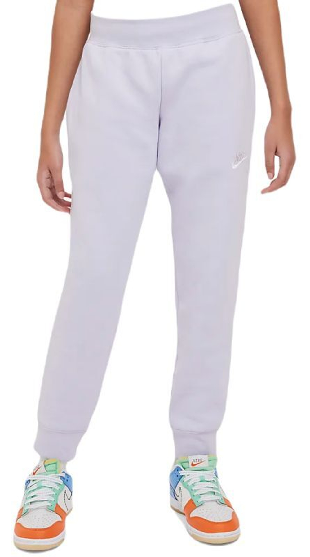 Штаны для девочки теннисные Nike Sportswear Fleece Pant LBR - Фиолетовый