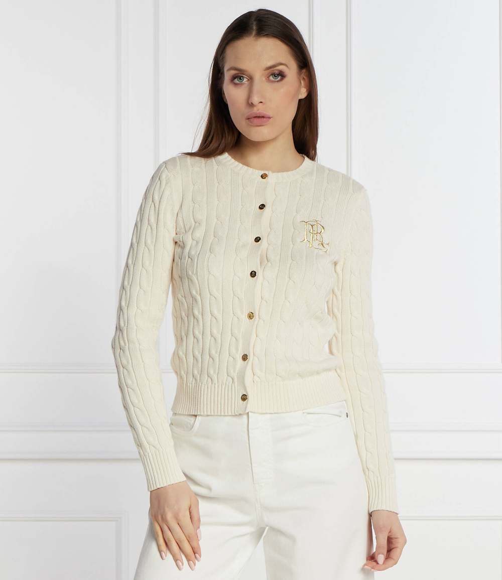 Кардиган RALHAN-LONG LAUREN RALPH LAUREN - кремовый(200932225)