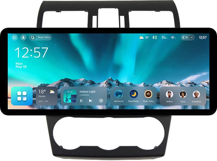 Магнитола для Subaru Forester 4 2012-2015, Impreza 4, XV 1 (без штатной КЗВ) - Teyes CC4 монитор 12.3" 2K QLED + рамка 9, Android 14, Быстрейшая, Snapdragon 680, DSP, CarPlay, 4G SIM-слот