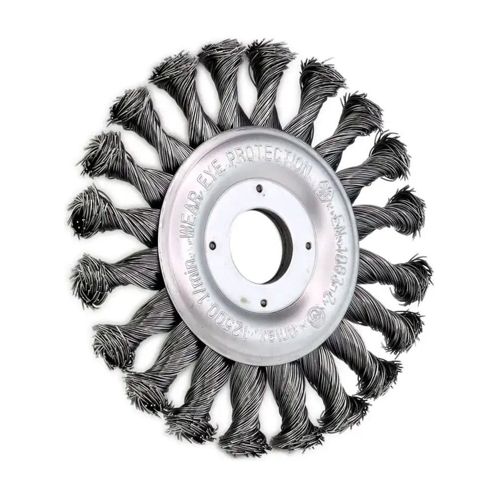 Дисковая щётка для удаления заусенцев и коррозии D125x12 B22,2 Т27 OSBORN 0228631151