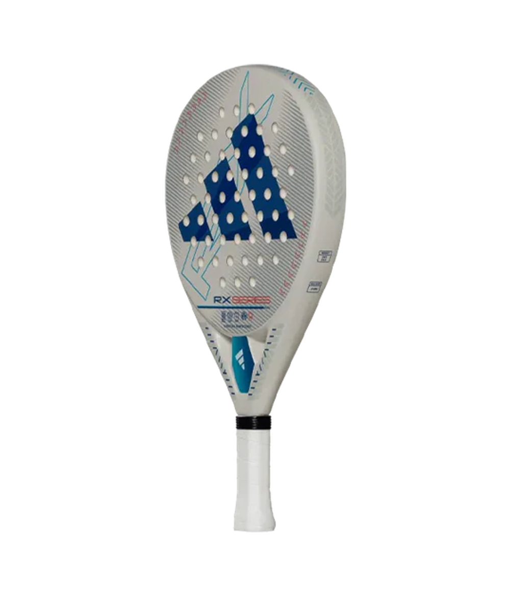 Ракетка для падел Adidas RX Series Light 3.4 бело-голубая 2025