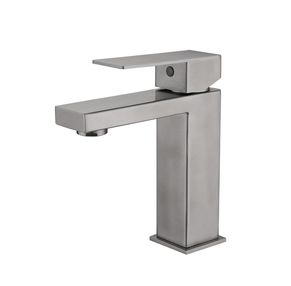 Смеситель для раковины HAIBA HB10803-2 сталь