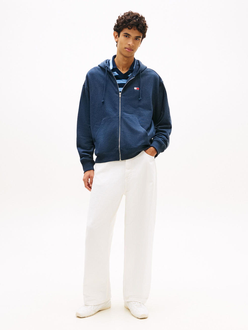 Толстовка мужская TOMMY JEANS TJM 90S BADGE ZIPTHR