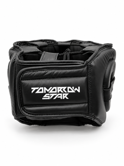Шлем боксерский Tomorrow Star Phoenix Punch Leather черный
