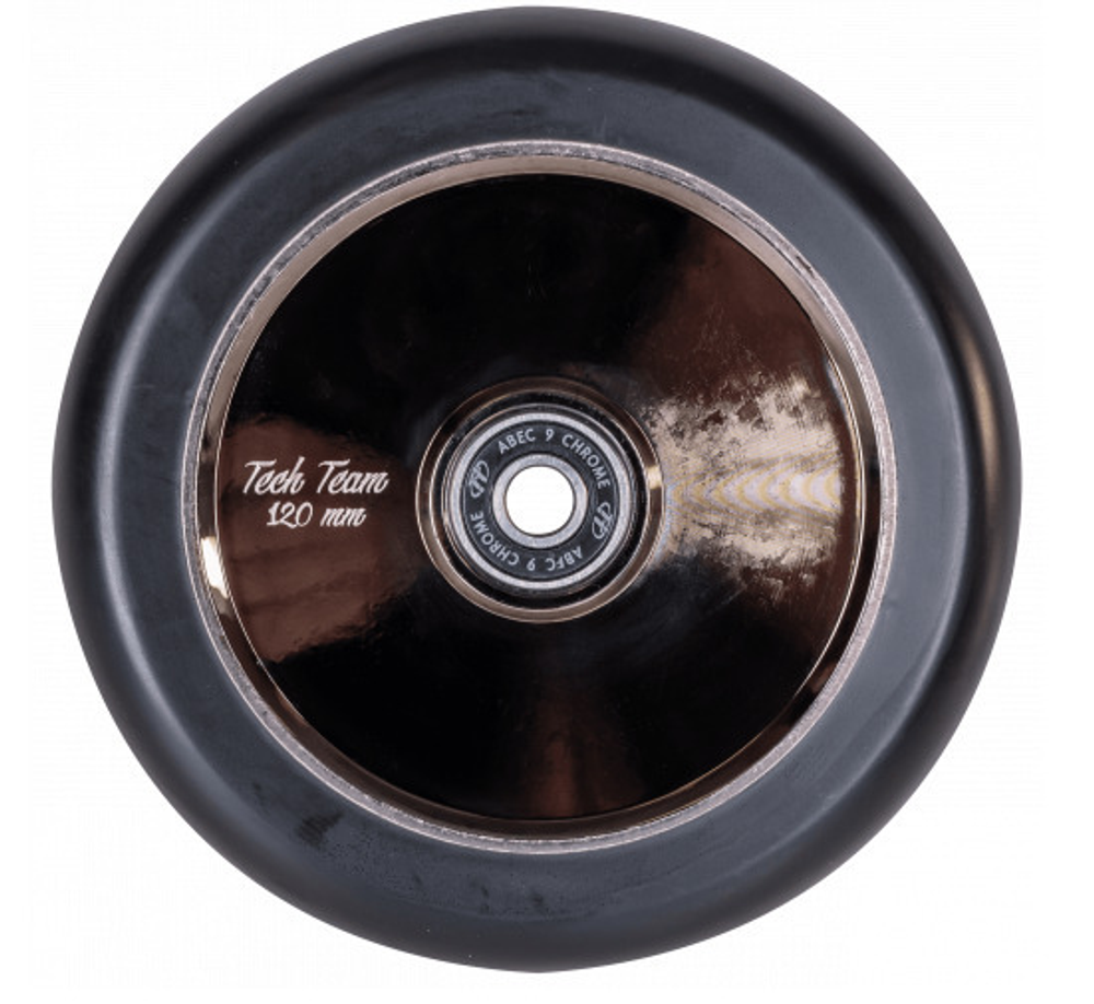 Колесо для самоката X-Treme 120*24 мм Hollow core, black Chrome (10013160/120222/3083816, Китай)