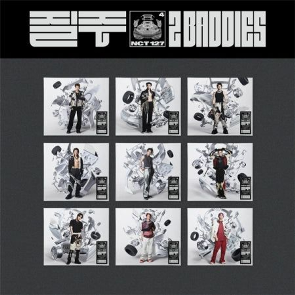 Альбом NCT 127 - (2 BADDIES) 4th Album DIGIPACK Version RANDOM Cover