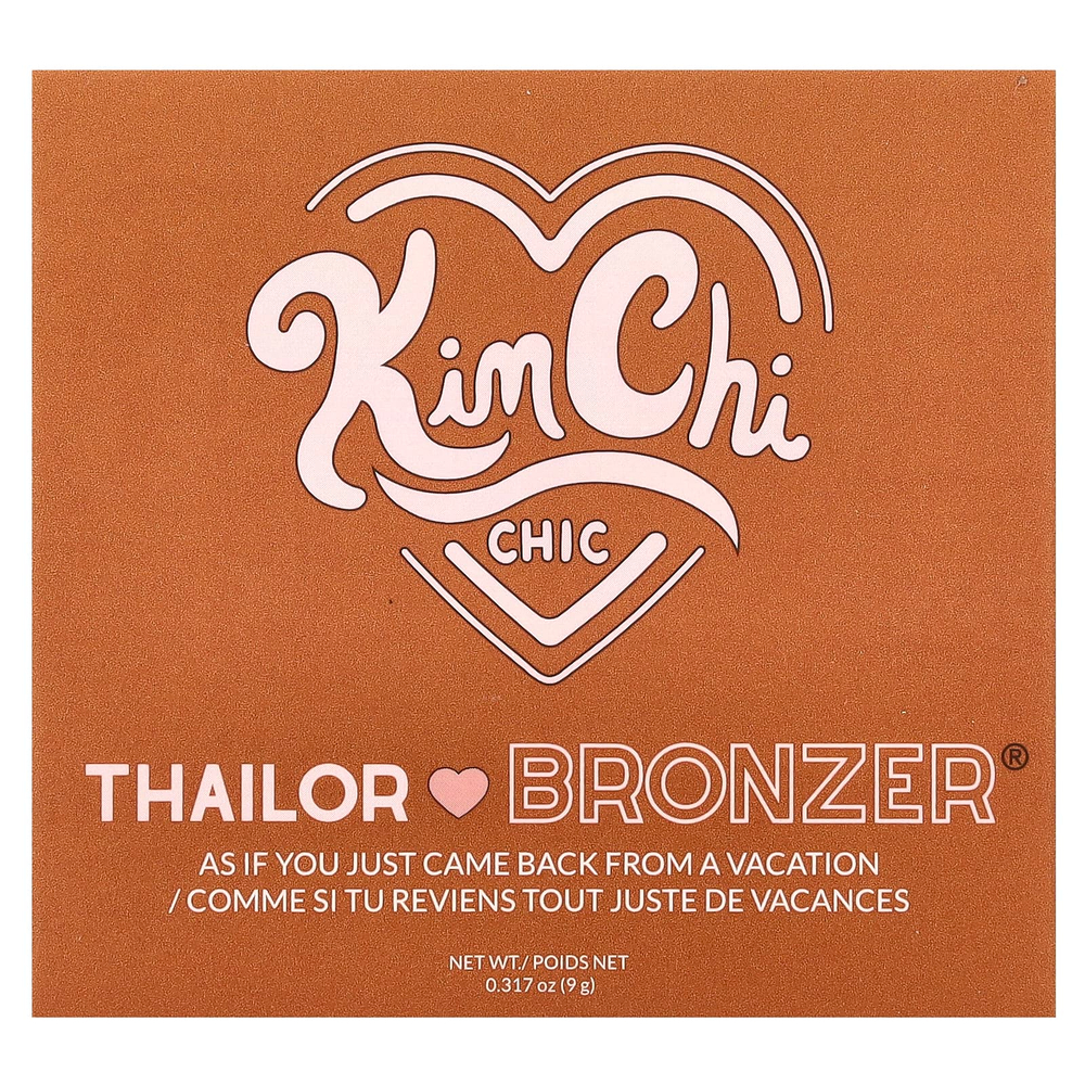 KimChi Chic Beauty, Thailor Bronzer®, 01, I Went To Malibu, 9 г (0,317 унции)