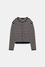 ТОНКИЙ КАРДИГАН В ПОЛОСКУ — ZARA