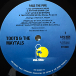 Toots & The Maytals ‎– Pass The Pipe (Англия 1979г.)