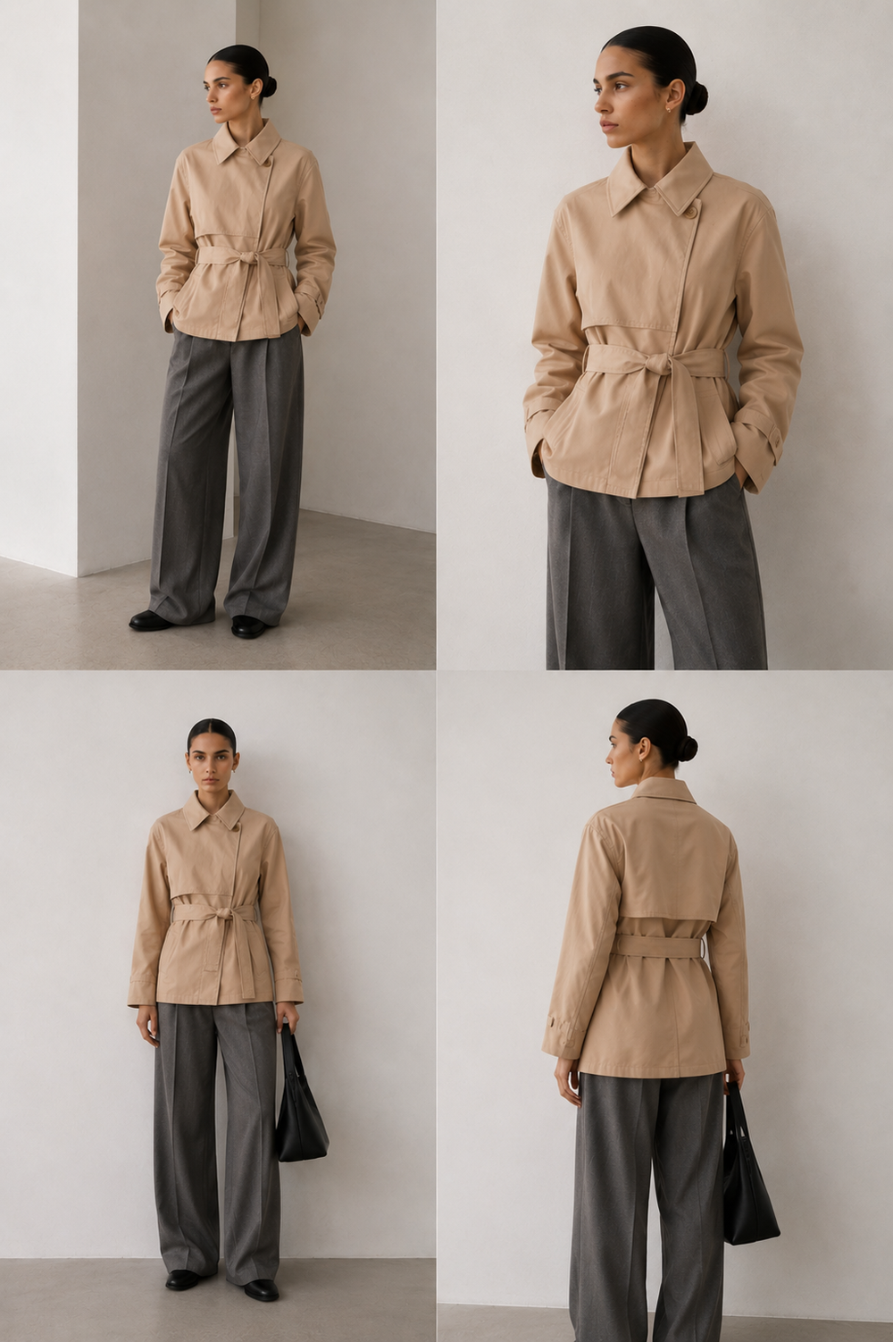 Хлопковый тренч Cos, XS