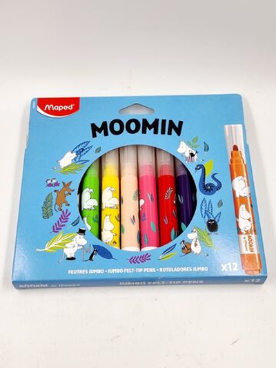 Moomin Набор фломастеров, в наборе 12 штук (из Финляндии)
