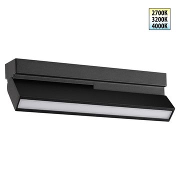 Светильник накладной с перекл. цв. температуры 12W 2700К- 4000К 359766 черный Eos Novotech