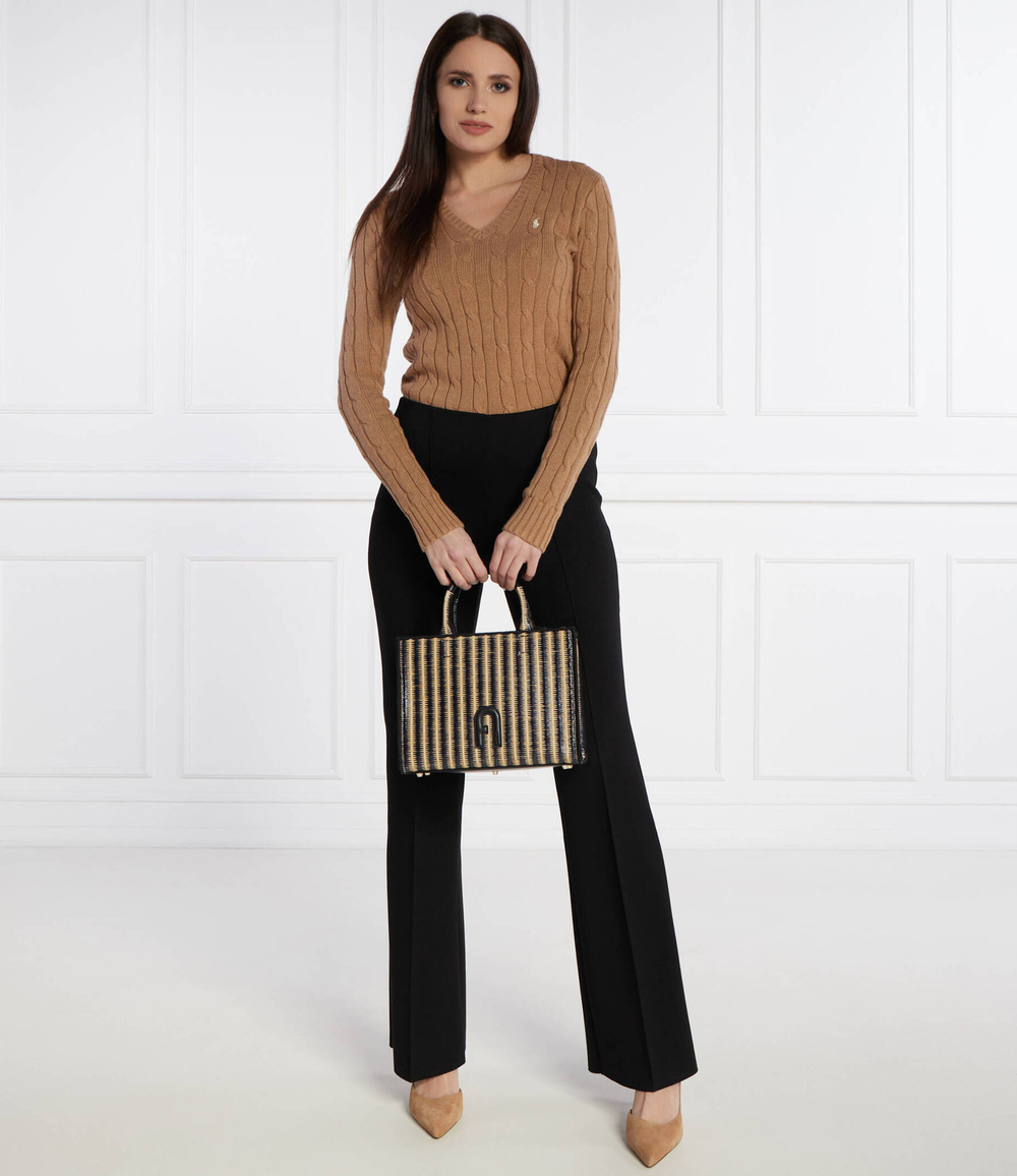 Кожаная сумка через плечо OPPORTUNITY Furla - темно-синий(WB00299 BX2783)