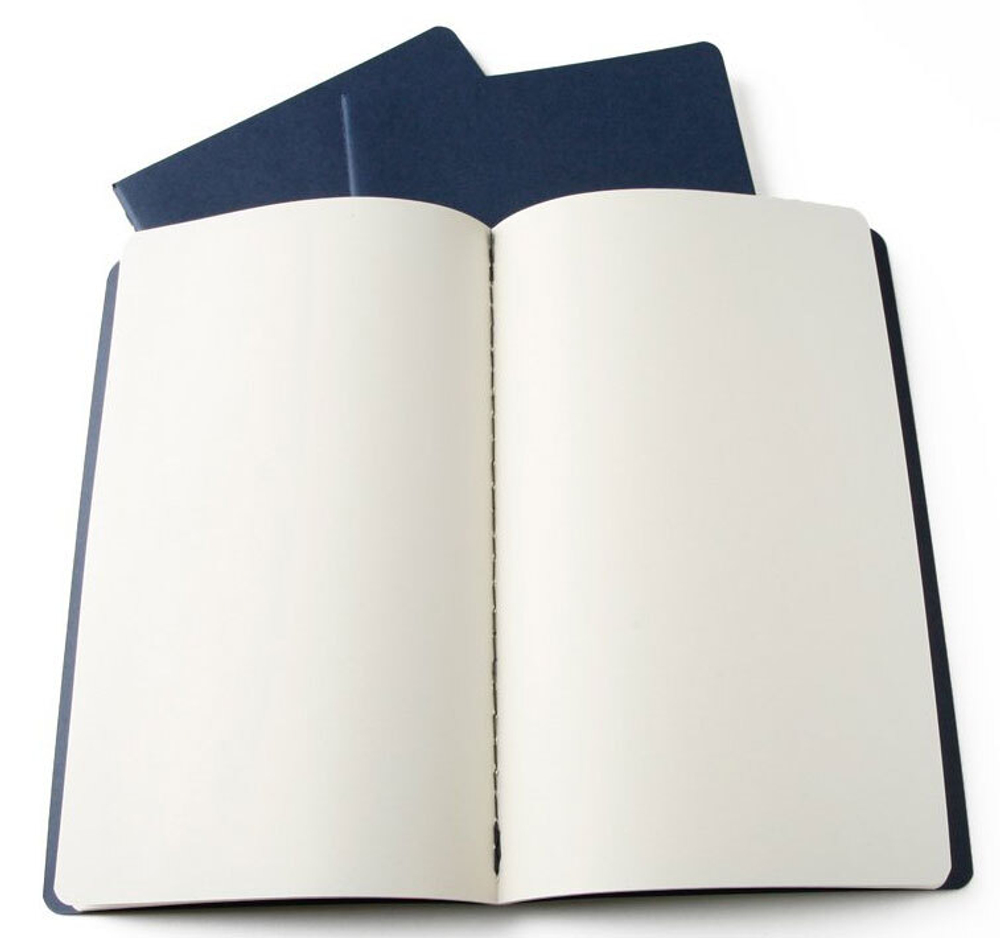 Блокнот Moleskine CAHIER JOURNAL CH118 Large 130х210мм обложка картон 80стр. нелинованный клюквенный (3шт)