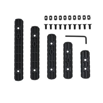 Набор планок на цевье MLOK/M-LOK/Keymod (5,7,9,11,13 пазов)