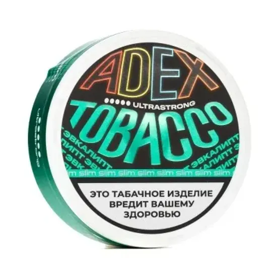 Жевательный табак (М) ADEX strong slim Эвкалипт