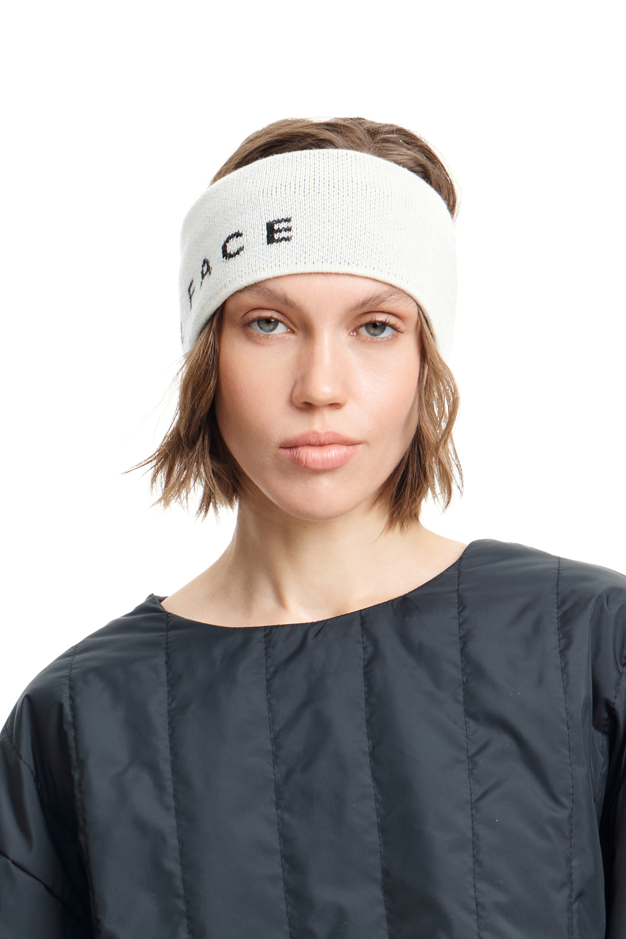 Головной убор Headband молочный