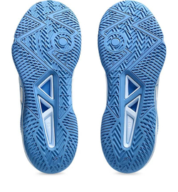 Женские кроссовки для бадминтона/сквоша Asics Gel-Tactic 12 - white/light blue