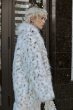 Эко-шуба CRUELLA | Макси | Пятнистая