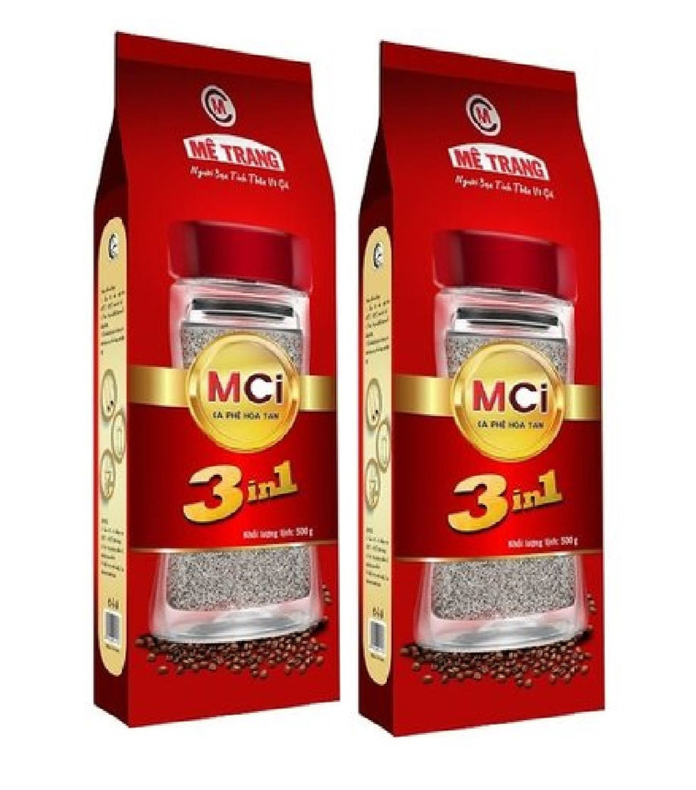Вьетнамский растворимый кофе MCI 3 в 1 Me Trang, 1000 г