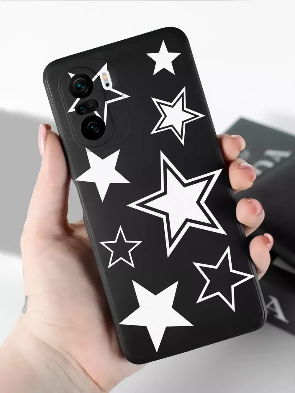 Чехол на Xiaomi Poco F3, С Принтом Рисунком Поко Ф3