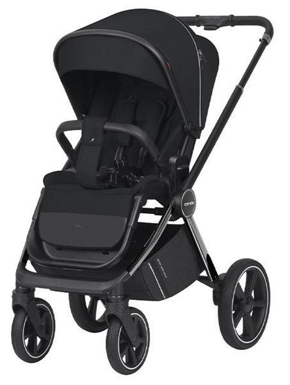 Carrello Коляска 2 в 1 Ultimo Sable Black CHROME